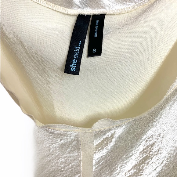 Satin Silky TankTop Size Small - Picture 5 of 7